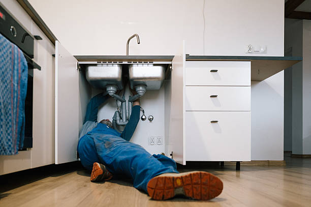 Professional Plumbing technician working in Elmo, TX